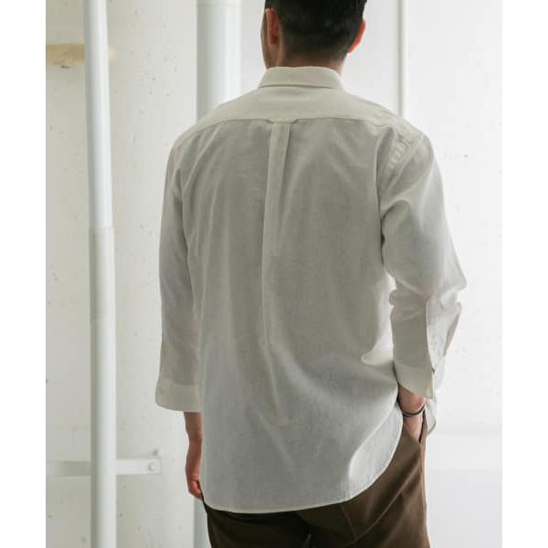 【URBAN　RESEARCH　ROSSO（MEN）】『XLサイズあり』リネンレギュラーカラー七分袖シャツ｜magaseekp｜08