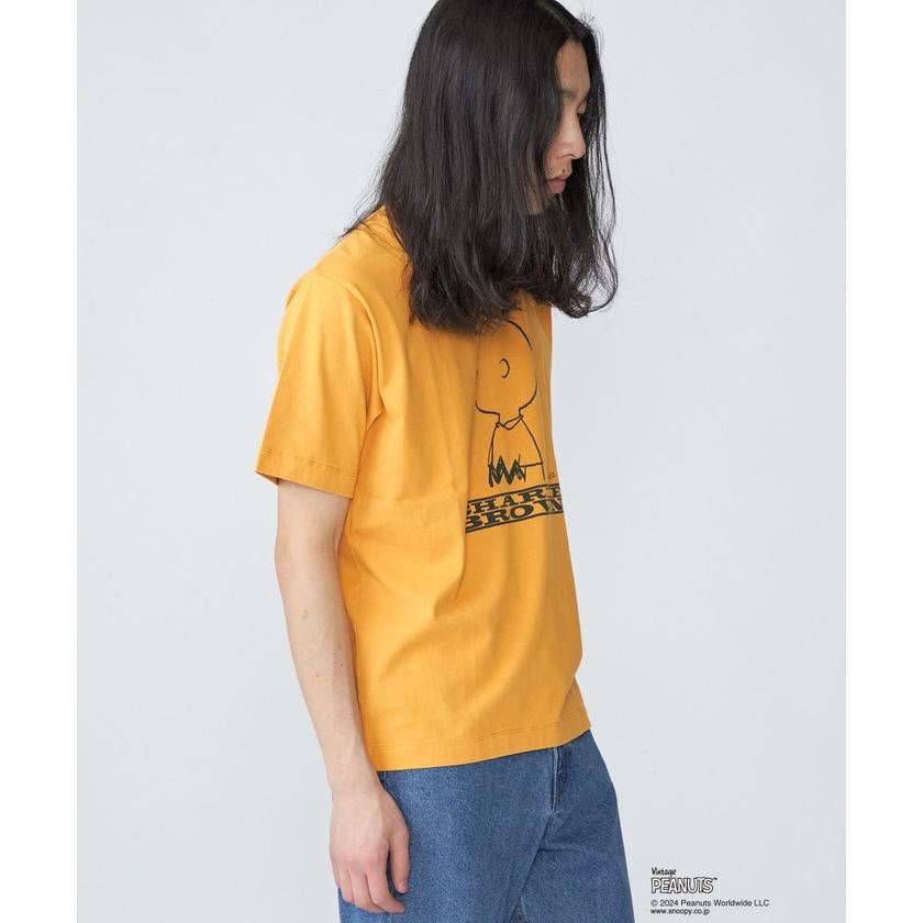 【シップス　メン】 SHIPS: VINTAGE PEANUTS スヌーピー プリント Tシャツ 24SS｜magaseekp｜16