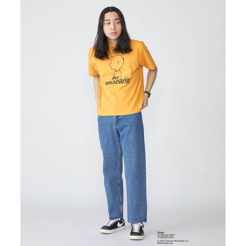 【シップス　メン】 SHIPS: VINTAGE PEANUTS スヌーピー プリント Tシャツ 24SS｜magaseekp｜08