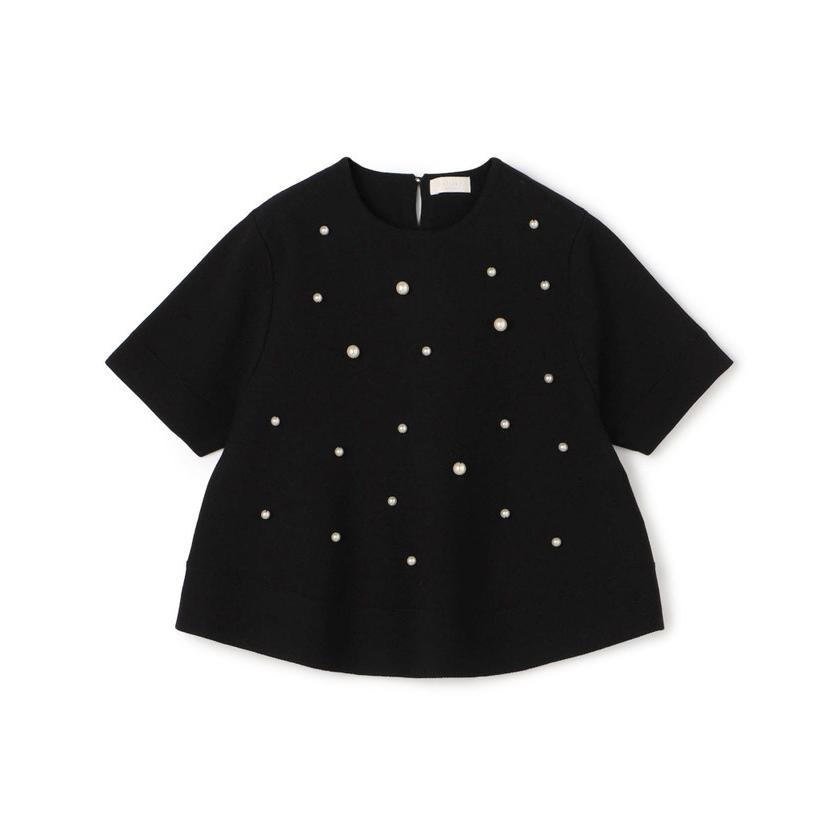 Ballsey 【Ballsey】ウールポリエステルパールコンビ Aライン