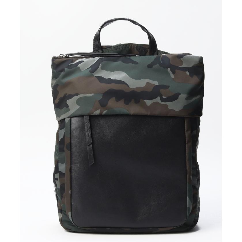 Y'SACCS 【イザック】ナイロン牛革リュック : MAGASEEK ヤフー店