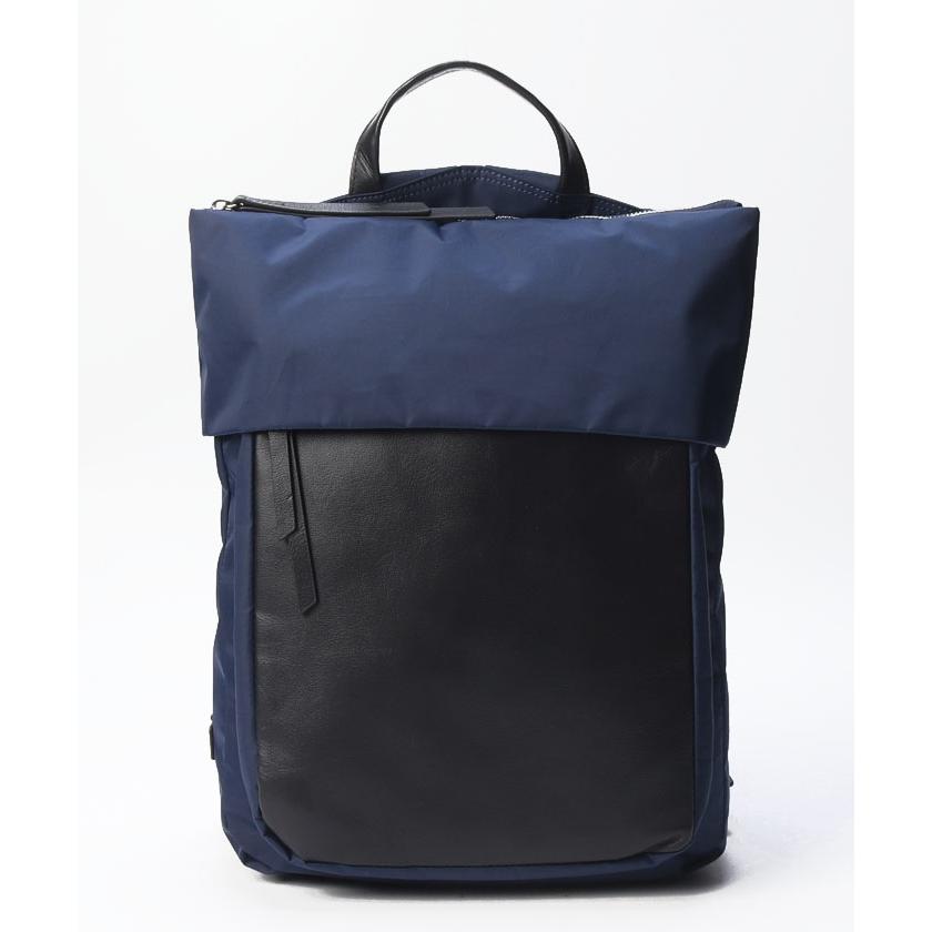 未使用✨イザック Y’SACCS ナイロン 牛革コンビ リュック バックパック ナイロン×牛革コンビシリーズ （リュック・バックパック）｜Y