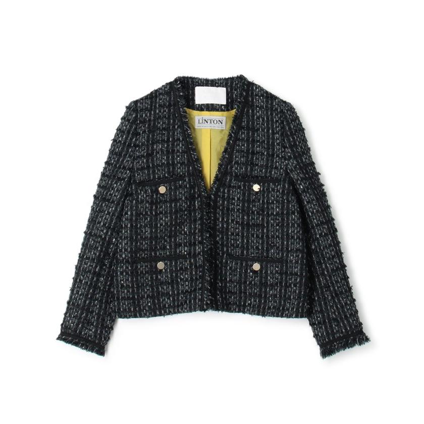 【新品タグ付き✨️定価37400円完売】 Ballsey ヘアリー ジャケット Ballsey（ボールジィ） 【Ballsey】Viola カラーレスジャケット