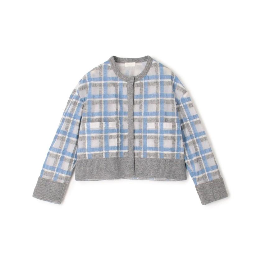 【新品タグ付き✨️定価37400円完売】 Ballsey ヘアリー ジャケット Ballsey（ボールジィ） 【Ballsey】ヘアリープラッドエンブロイダリー