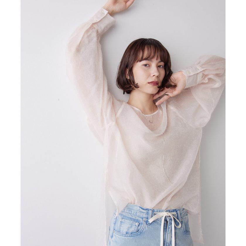 ウィムガゼットwhim gazette カフスフレアボーダープールオーバー ウィムガゼットwhim gazette カフスフレアボーダープールオーバー