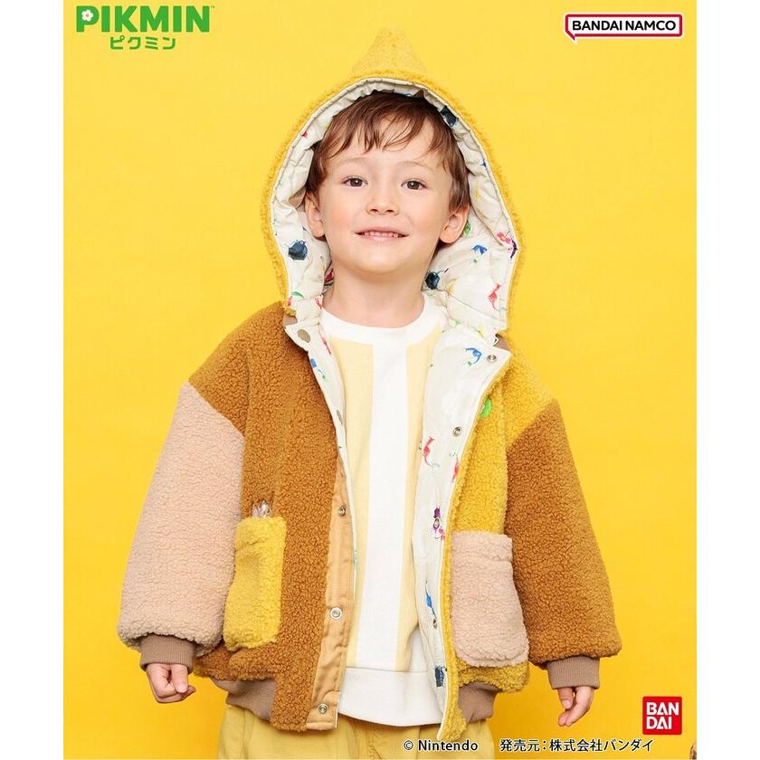 【ピクミン】新品タグ付きBREEZEリバーシブルボアブルゾン ピクミン】リバーシブルボアブルゾン（ブルゾン）｜BREEZE