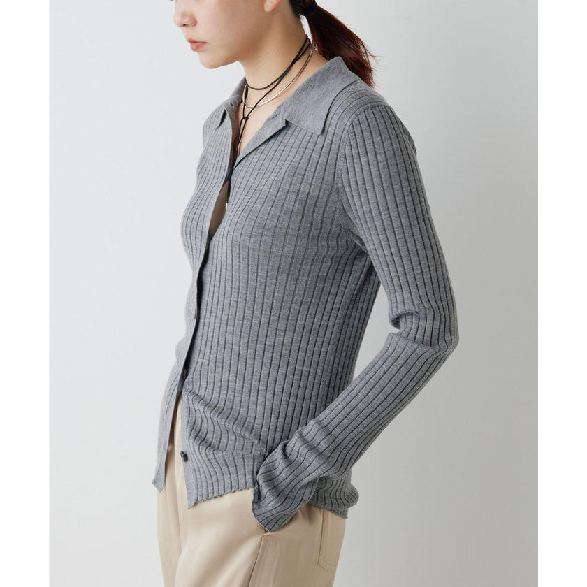 【新品未使用】ポロカラーニット【ガリャルダガランテ】 GALLARDAGALANTE 【ガリャルダガランテ】ポロカラーニット