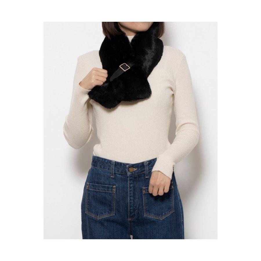 FURLA（フルラ） 【フルラ】 FakeFur Muffler ファーマフラー ベルト