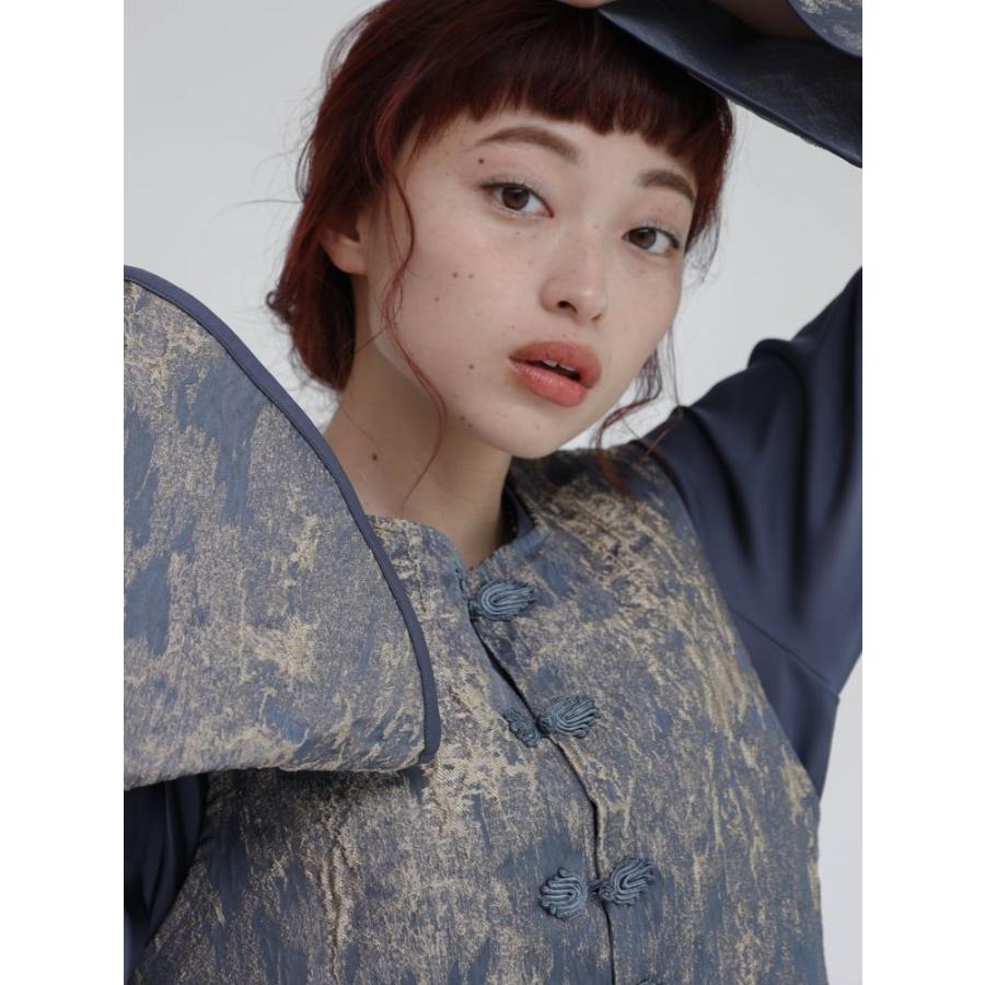 極美❤️RADIATE ✖️sahara ジャガードベストレイヤーワンピース2way RADIATE 【ラディエイト】RADIATE×sahara ジャガードベスト