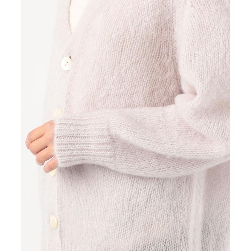 GALERIE VIE 【GALERIE VIE】キッドモヘア Vネックカーディガン GALERIE VIE 【GALERIE VIE】キッドモヘア Vネックカーディガン