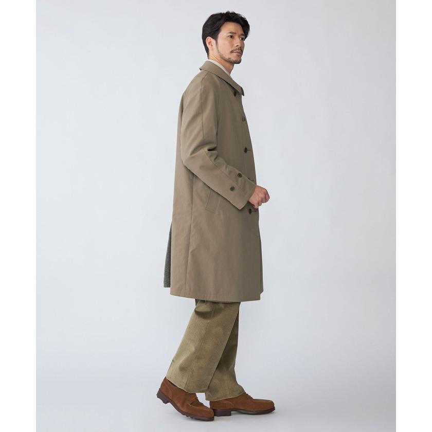 RINEN ヘリンボーンツイードステンカラーコート