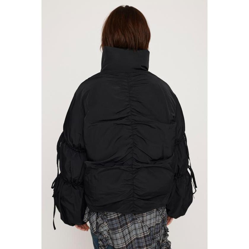 SLY 【スライ】RIBBON GATHER PUFFER ジャケット : MAGASEEK SLY 【スライ】RIBBON GATHER PUFFER ジャケット : MAGASEEK