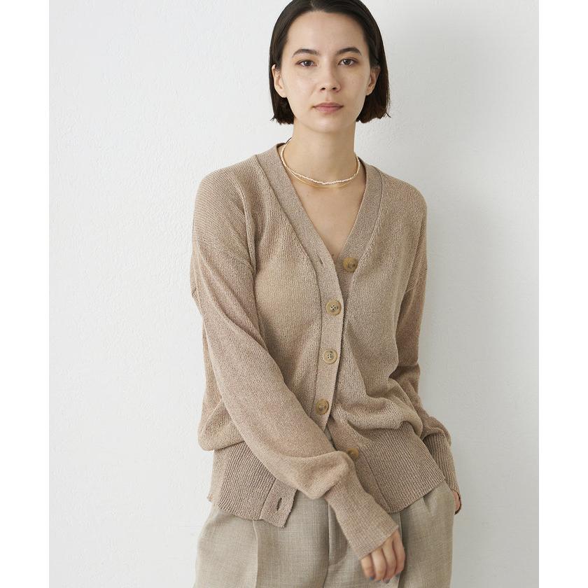 Whim Gazette 【ウィムガゼット】ペーパーヤーンカーディガン