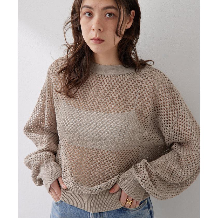 ウィムガゼット　メッシュプルオーバー Whim Gazette 【ウィムガゼット】メッシュプルオーバー