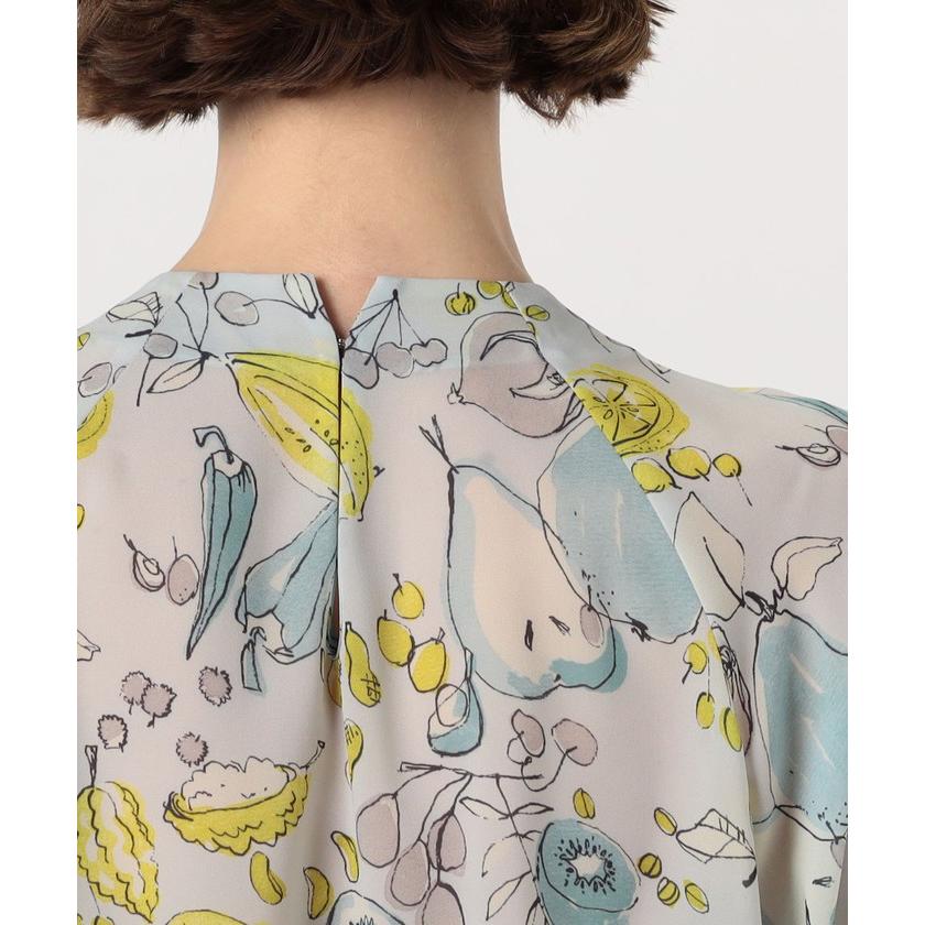 【新品】TOMORROWLANDプリントピンチタックブラウス2025年モデル 新品】TOMORROWLANDプリントピンチタックブラウス2025年モデル