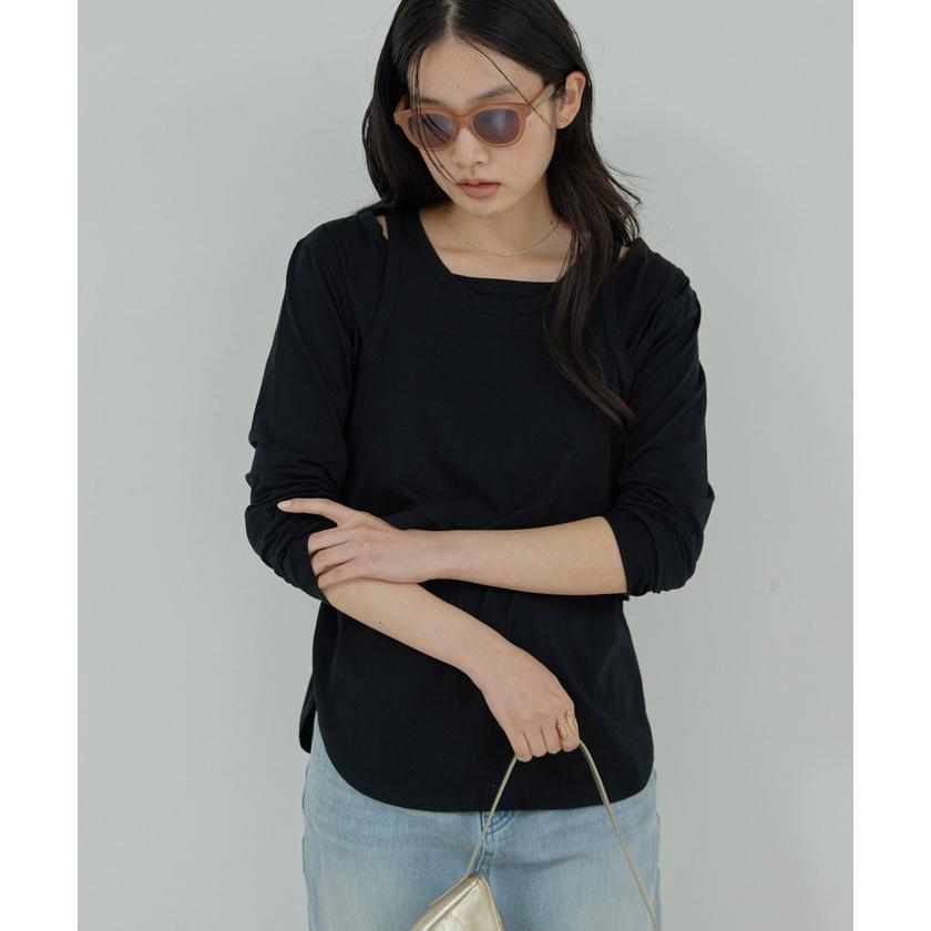 GALLARDAGALANTE 【ガリャルダガランテ】レイヤードカットソー