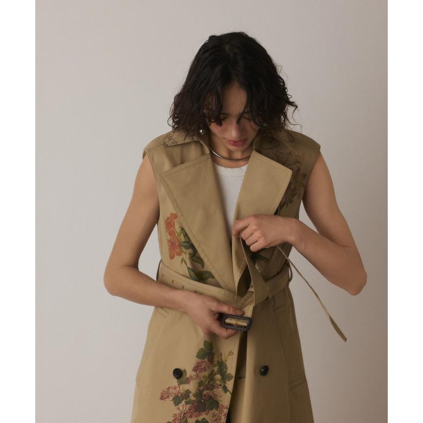 GRACE CONTINENTAL 【グレースコンチネンタル】プリントトレンチ