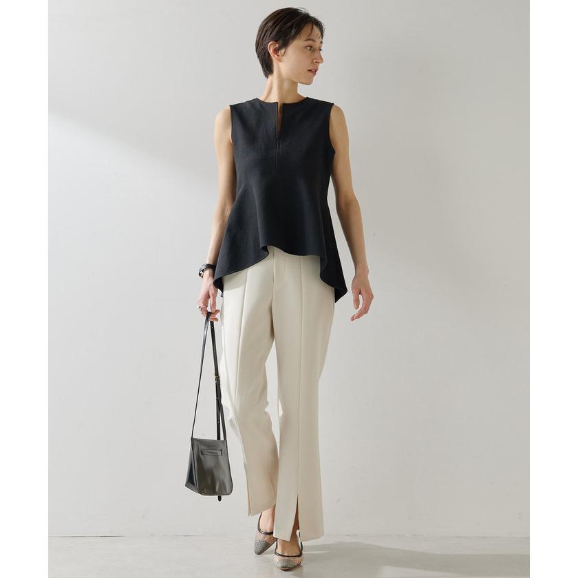 Whim Gazette ストレッチブッチャーペプラムブラウス ストレッチブッチャーペプラムブラウス | Whim Gazette(ウィム