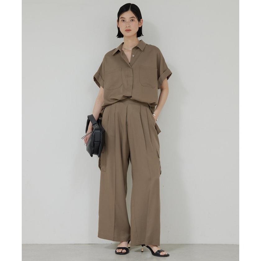 ガリャルダガランテ ミリタリーハーフスリーブシャツ　新品未使用タグ付き GALLARDAGALANTE 【ガリャルダガランテ】【セットアップ対応