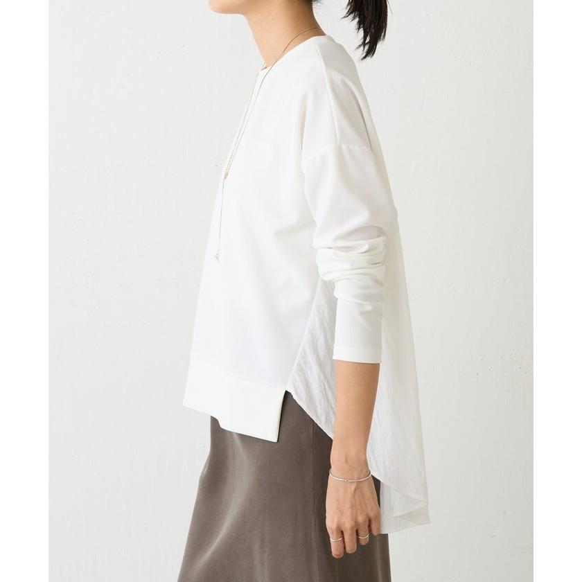 今期　ビアズリー beardsley 後ろプリーツカットソー　定価19,800円 今期 ビアズリー beardsley 後ろプリーツカットソー 定価19,