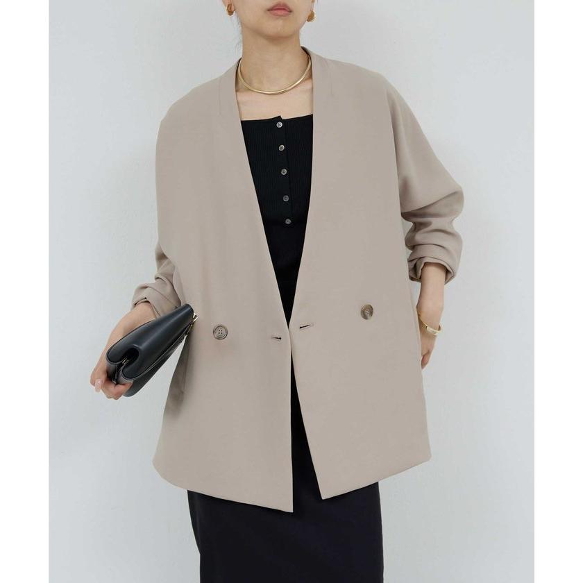 新品❤︎ガリャルダガランテ25AW新作ジャージードルマンジャケット GALLARDAGALANTE 【ガリャルダガランテ】【SACHIKOコラボ