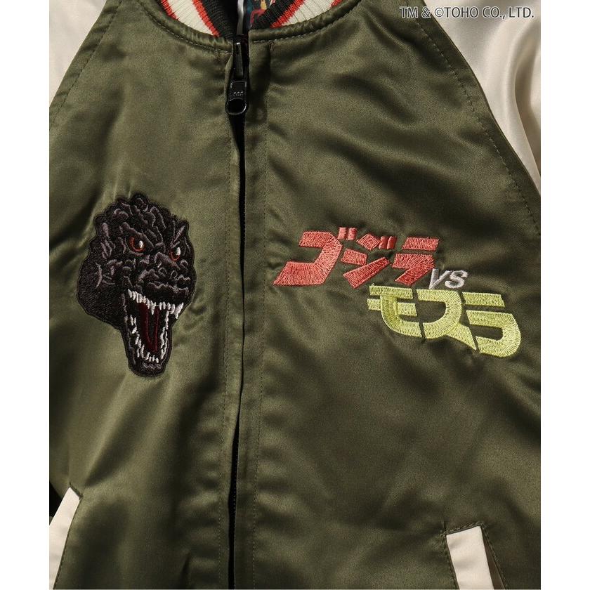 BREEZE 【ブリーズ】【ゴジラ】ゴジラVSリバーシブルスカジャン