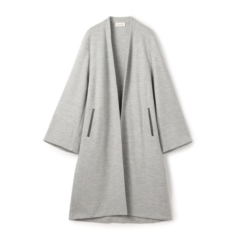 DES PRES（デプレ） 【DES PRES】ニットコンビネーション ロングコート