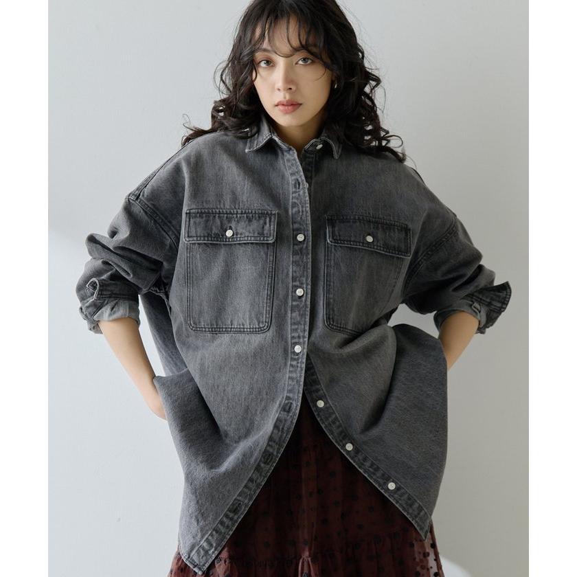 ウィムガゼット　デニムオーバーシャツ　Gジャン Whim Gazette 【ウィムガゼット】コットンヘンプデニムオーバー