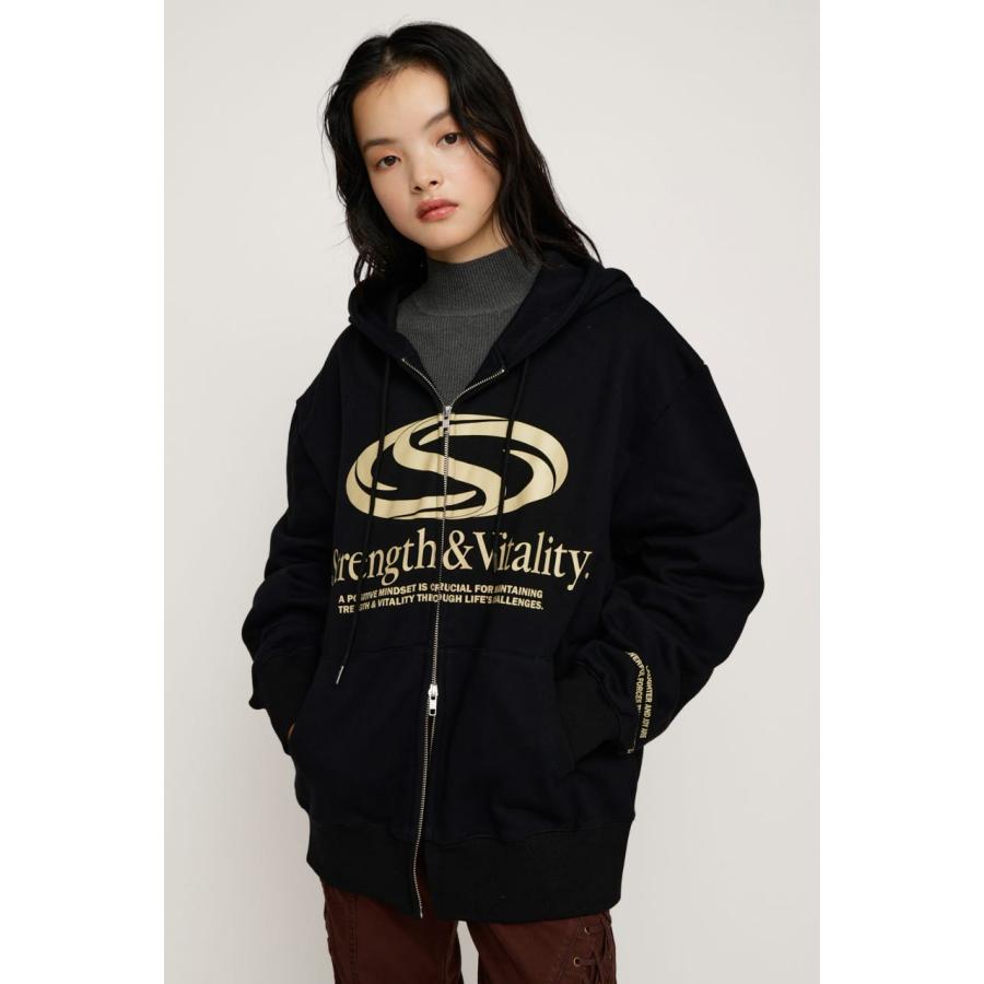 SLY スライ　プリント　オーバー　フーディー　パーカー　新品 SLY（スライ） 【スライ】PRINT OVER HOODIE : MAGASEEK ヤフー店