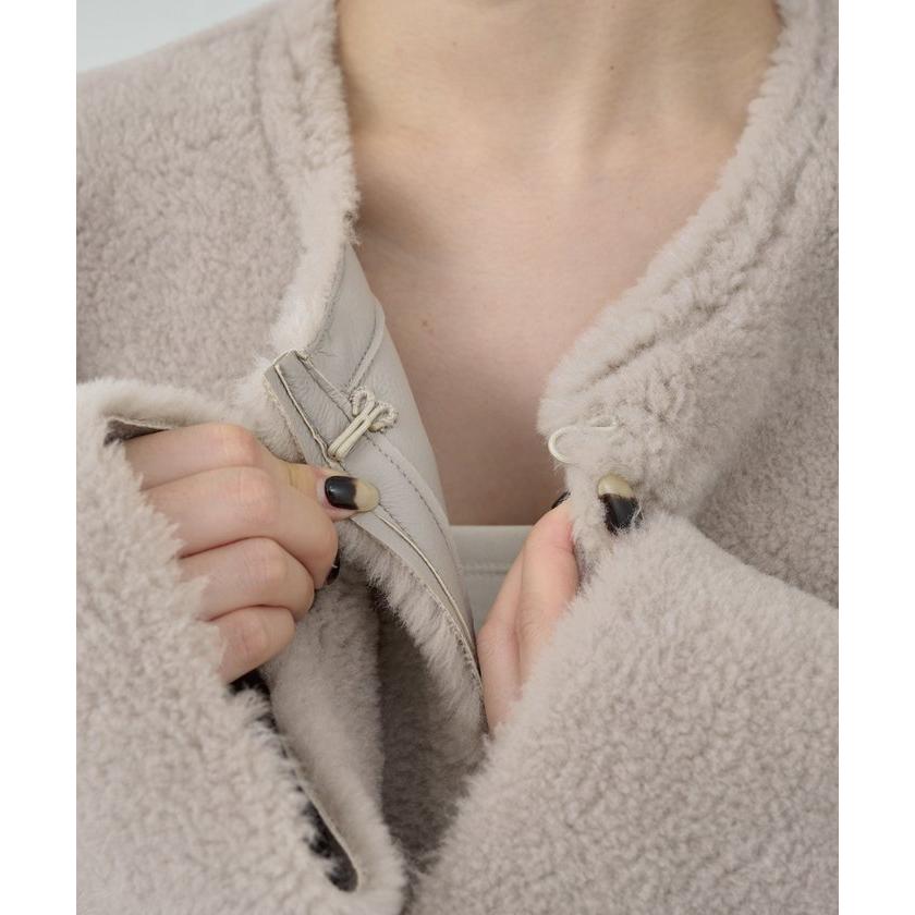 ギャラルダガランテ　ムートン/ボア 2wayコート GALLARDAGALANTE（ガリャルダガランテ） コート アウター 「2way