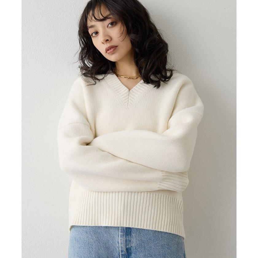 【新品未使用タグ付き】whim gazette ウィムガゼット ニット Whim Gazette（ウィム ガゼット） 【ウィムガゼット】シルエットニット