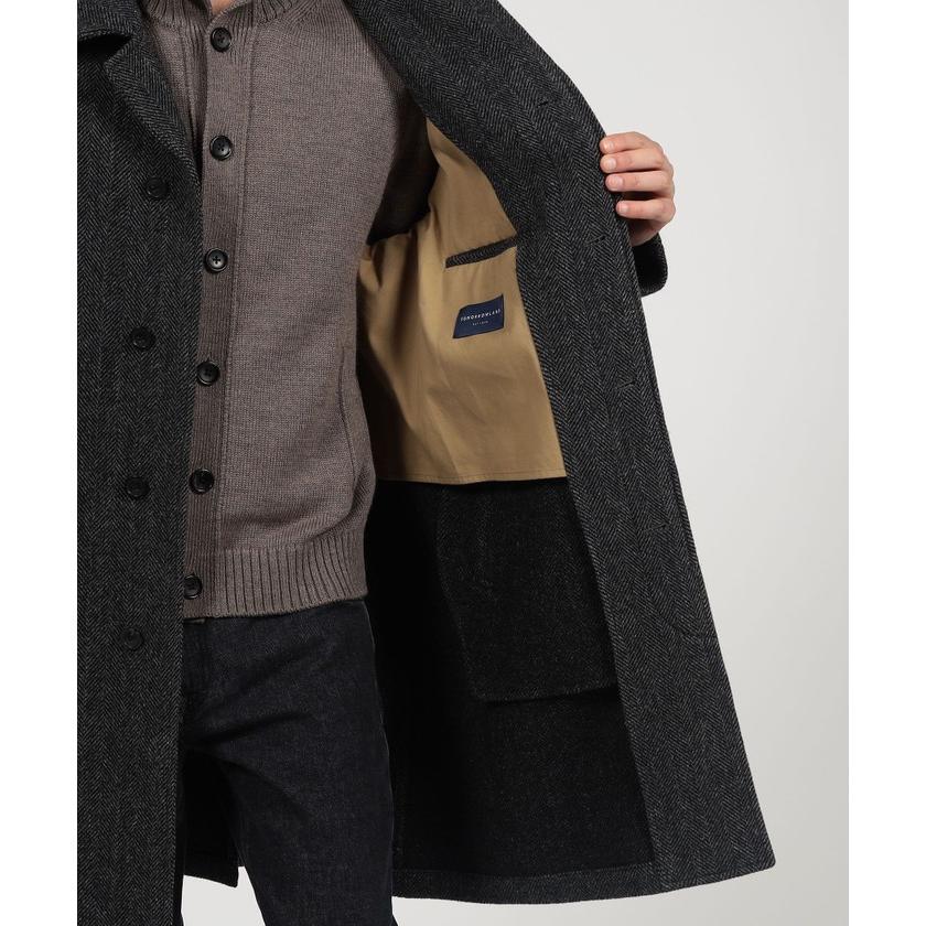 TOMORROWLAND　ウール100％　コート TOMORROWLAND MEN 【TOMORROWLAND MENS】ブリティッシュウールツイード