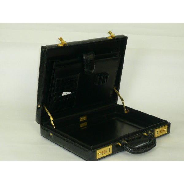 美品　クロコダイル　アタッシュケース 2025年最新】Yahoo!オークション -クロコダイル バッグ