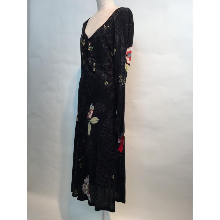 ISSEY MIYAKE◇キャミワンピース/--/ポリエステル/マルチカラー/無地