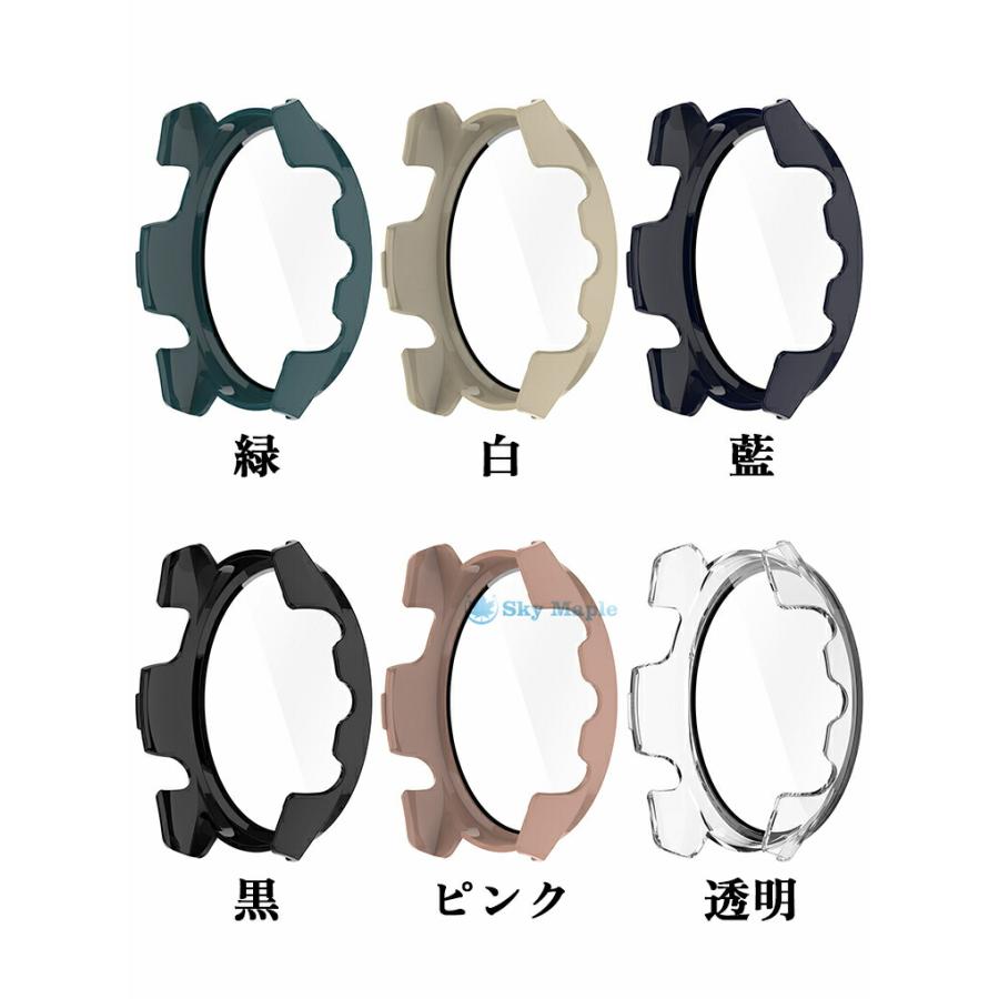 Garmin Forerunner 265 ケース 265s カバー ガラスフィルム 一体化