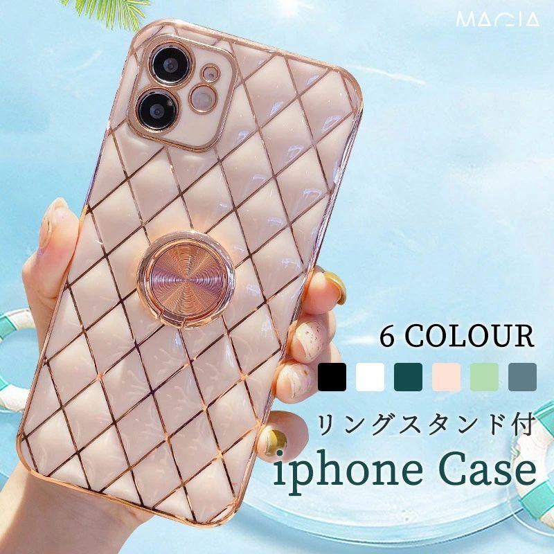 Iphone 13 ケース リング付き Iphone 12 Pro Max ケース 軽量 Tpu Iphone11 カバー おしゃれ 韓国 サイド メッキ処理 Tpu 耐衝撃 超薄 かわいい K マギアーショップ 通販 Yahoo ショッピング
