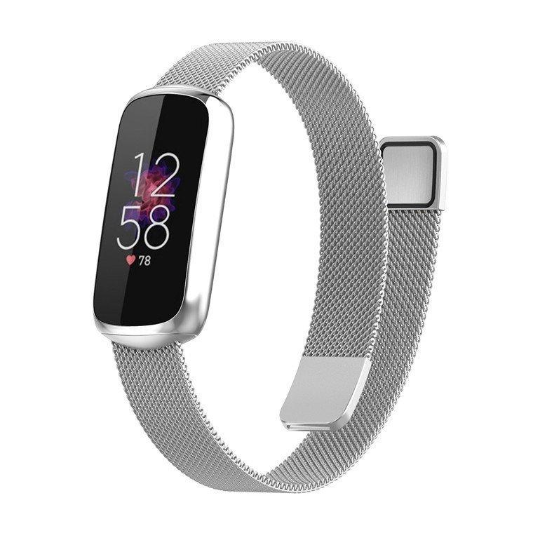 Fitbit Luxe スマートウォッチ バンド スポーツ 金属 上質 頑丈