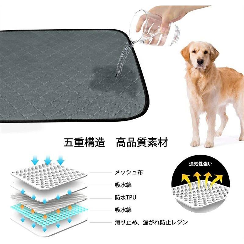 ペット トイレマット ペット用 おしっこマット 五重構造 犬用トイレシート 洗える ペットシーツ 下敷き 猫 うさぎ 小 中 大型 犬用 防水 速乾 超吸収 1x90cm Mg マギアーショップ 通販 Yahoo ショッピング