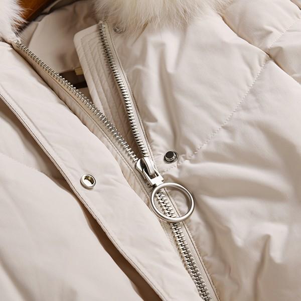 高級】フォックス ファー シルク リバーシブル リアルファーコート 毛皮 黒