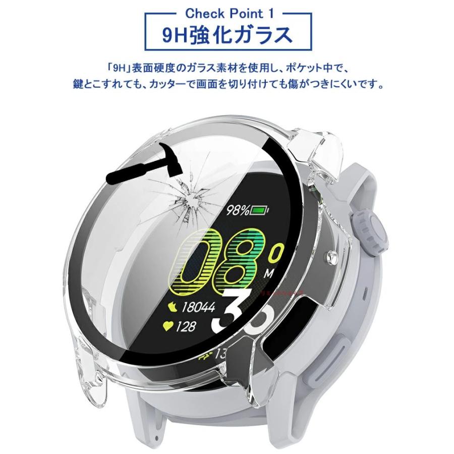 COROS Pace 4 ケース Pace4 カバー フィルム PC 強化ガラス 液晶保護 