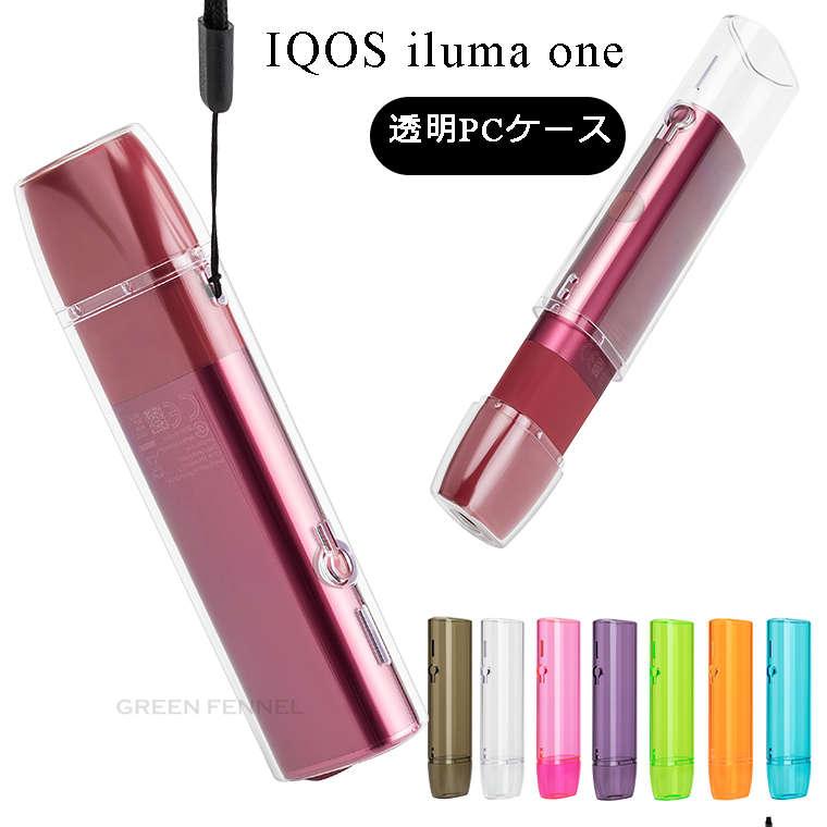 iQOS ILUMA ONE ケース アイコス イルマワン ストラップ付き クリア
