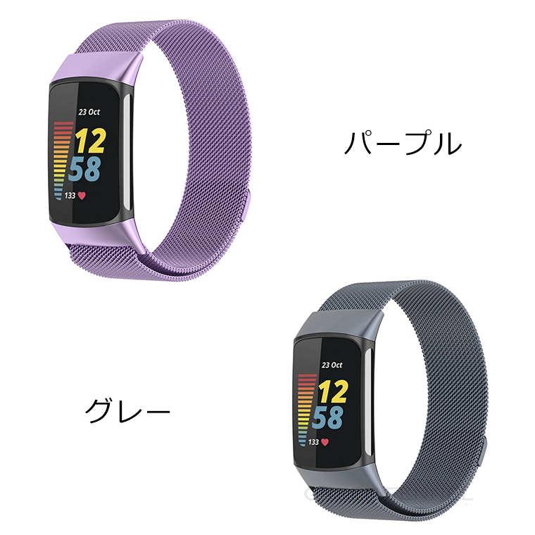 FITBIT CHARGE6 バンド付き Amazon.co.jp: [RicYeel] 磁気付き シリコンバンド Fitbit charge 6