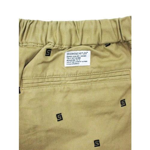 クルックス&キャッスル ショーツ CROOKS&CASTLES INFINITY WOVEN SHORT [KHAKI] /【更にSALE】｜magic-apple｜04