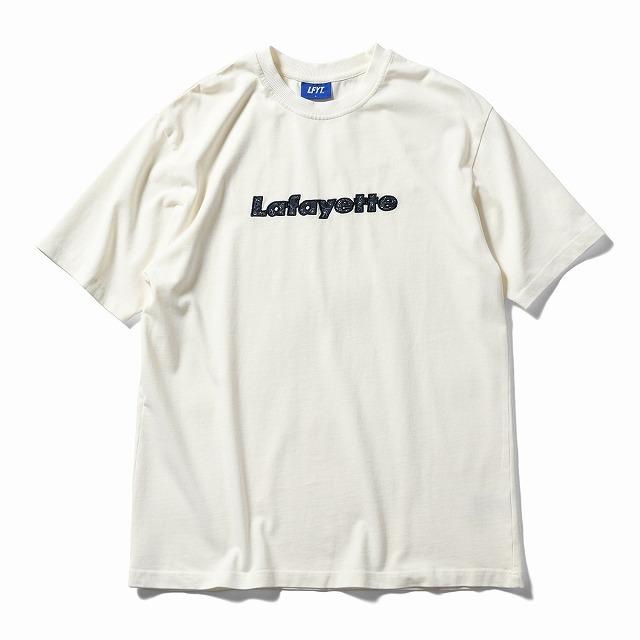 ラファイエット Tシャツ LFYT LAFAYETTE PAISLEY WHITE LOGO TEE 58％以上節約 最大43%OFFクーポン レターパック可