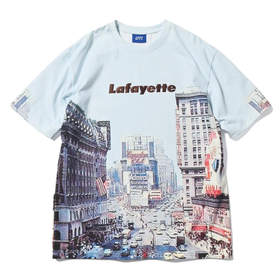 ラファイエット Tシャツ LFYT OLD NEW YORK TEE -50s TIMES SQUARE 