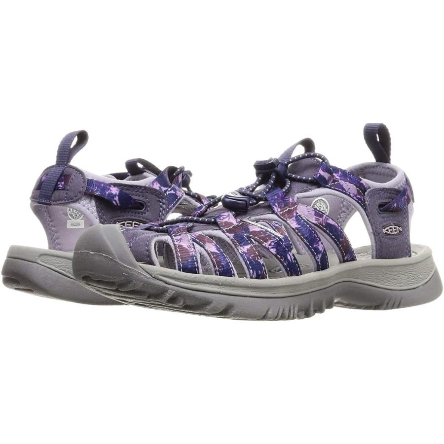 在庫処分特価 キーン サンダル Whisper 旧モデル レディース Purple Tropical 22 5 Cm D 在庫限り Mercurytechnologies Mn Com