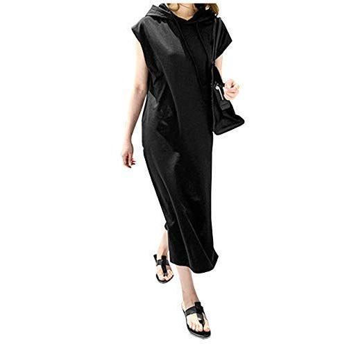 ライオンガーデン Lg234 Bk L パーカーワンピ パーカーワンピース はんそで 半袖ワンピース フレン サマーワンピース 美品 サマーワンピ