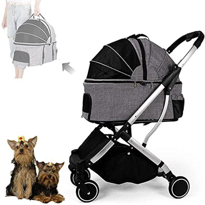 ー品販売 キャリーカート 犬用 Ballペットカート Totoro 犬 取り 4輪ペットカート 多頭用 ンパクト ペットコ 分離型 折りたたみ カート 犬用品 Www Timbo Sc Gov Br