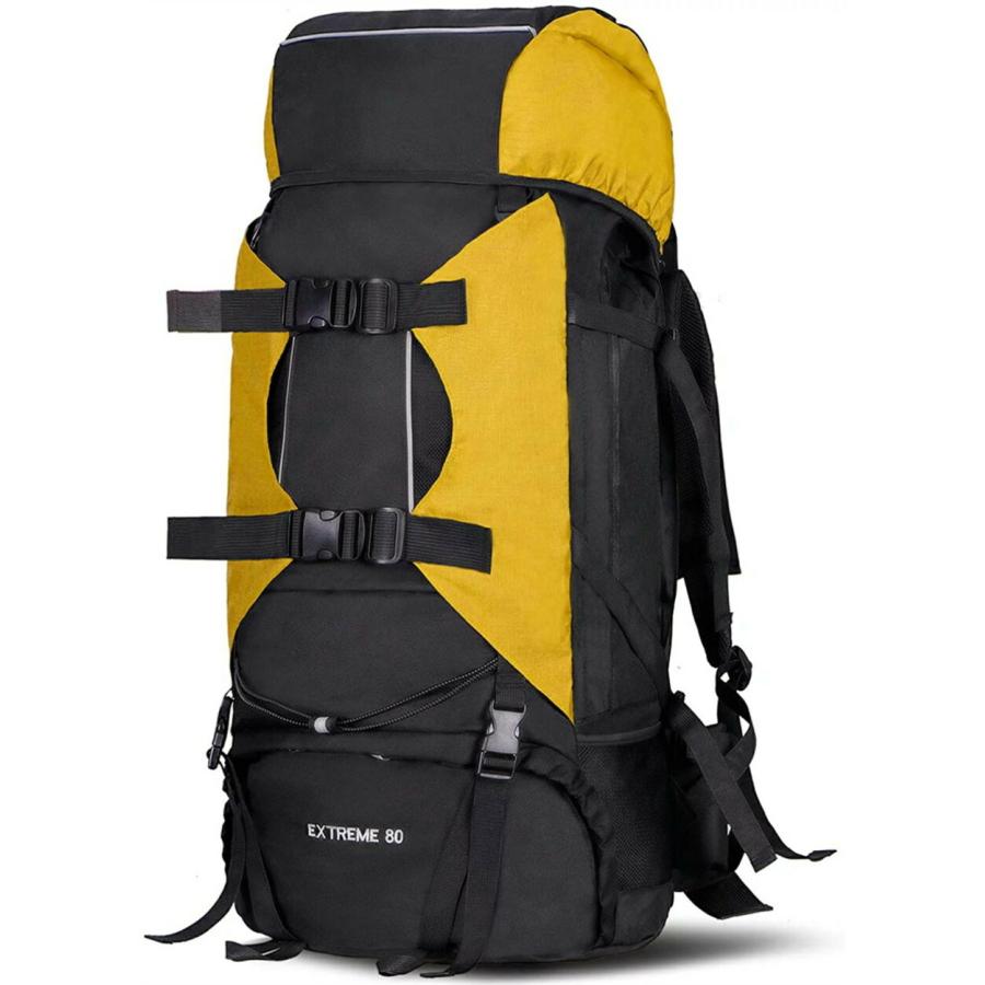 無料ラッピング 選べる5colors バックパック 登山リュック 80L 登山 旅行 リュックサック 防水 軽量 山登り リュック ザック キャンプ 多機能 アウトドア 防災バの画像