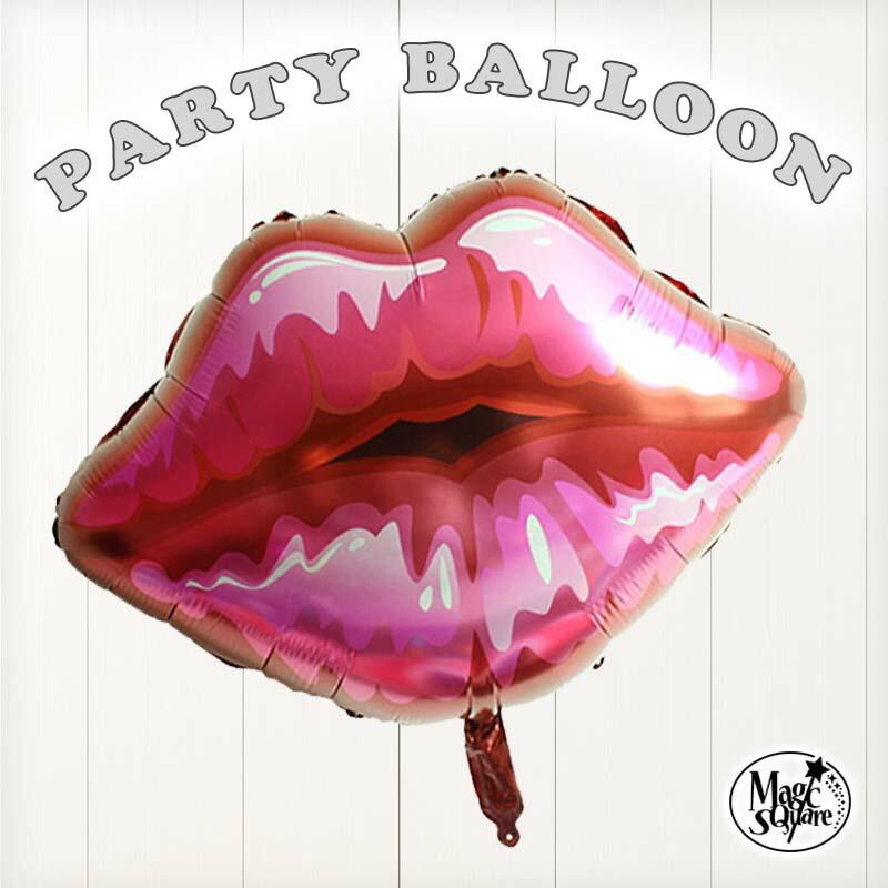 ウェディング バルーン 風船 フィルムバルーン 唇 Lip リップ 大きい サイズ キスマーク フィルムバルーン ホイルバルーン B0027 ウォールステッカーのスクウェア 通販 Yahoo ショッピング